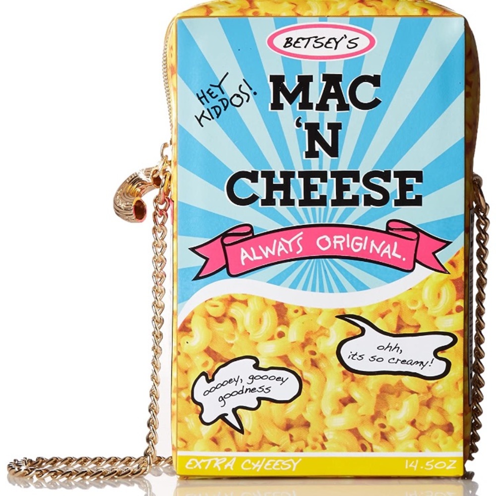 ISO Betsey Johnson Mac & Cheese purse